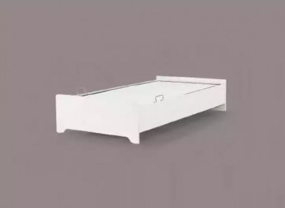 Bed White Bedroom Kids Room Beds Wood Wooden Bed 100x200cm